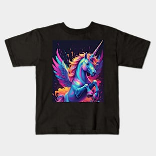 Unicorn Diamond Majestic Kids T-Shirt